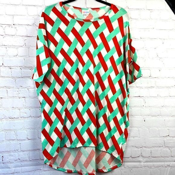 LuLaroe Irma Hi-Lo Tunic Style oversized top/shirt.  Women's XS - Picture 1 of 7